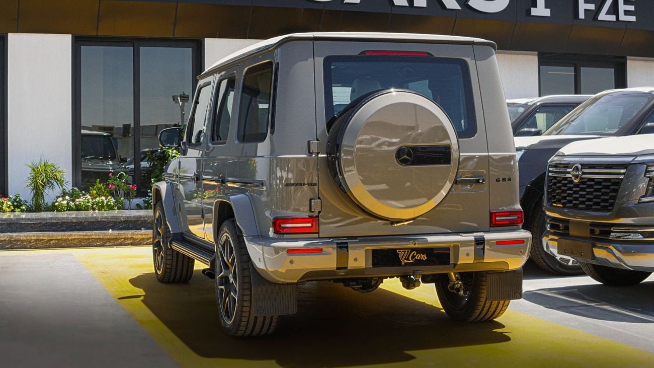 مرسيدس بنز G 63 AMG MERCEDES AMG G 63 NARDO GREY DOUBLE NIGHT PACKAGE