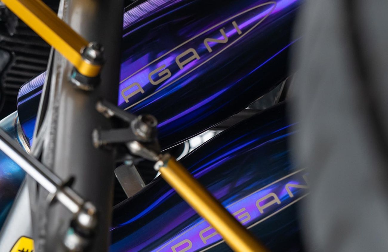 Pagani Huayra 6.0L V-12 Twin-Turbocharged Engine