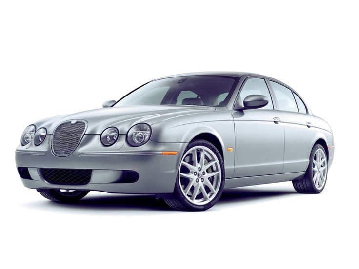 Jaguar S-Type cover - Front Left Angled