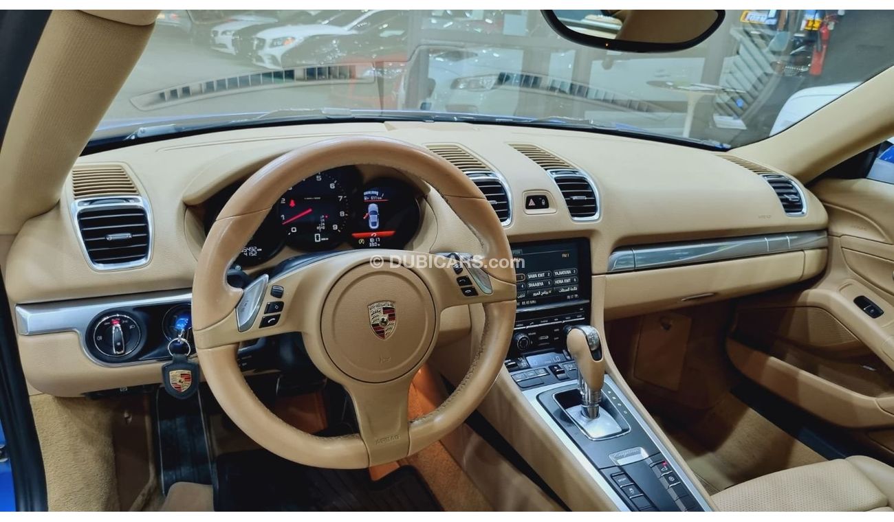 Porsche 718 Cayman Std 2 DAYS OFFER CAYMAN 2014 GCC IN PERFECT CONDITION LOW MILEAGE 55K KM FOR 135K AED INC. INSURANCE