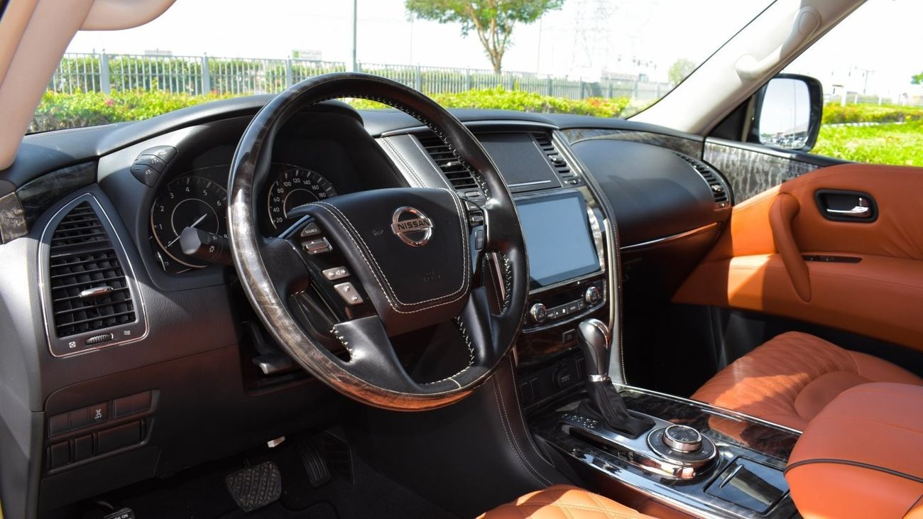 نيسان باترول SE with 2022 body kit