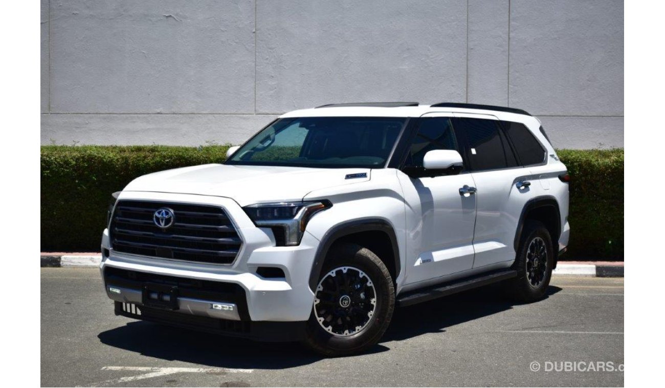 تويوتا سيكويا Trd Off Road Hybrid V6 3.5L 4WD 8 Seat Automatic -Euro 6