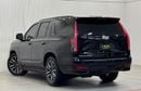 Cadillac Escalade Luxury 6.2L 2023 Cadillac Escalade Sport Luxury, Jun 2029 Al-Ghandi Warranty + Service Contract, GCC
