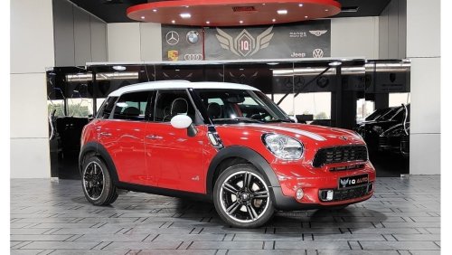 Mini Cooper S Countryman AED 2,300 P.M | 2015 MINI COOPER S COUNTRYMAN | GCC | FULL SERVICE HISTORY