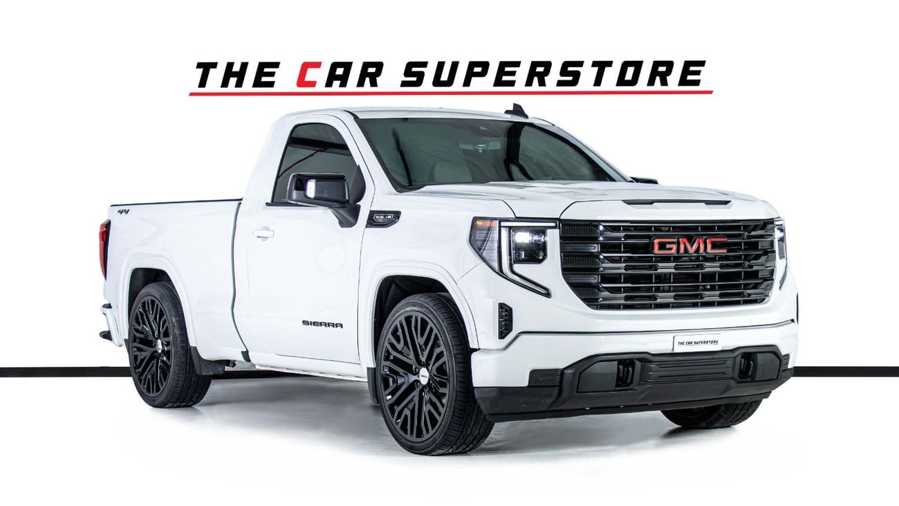GMC Sierra 5.3L V8 AT4 Regular Cab (AWD) SLE - Very Well Maintained - Under Dealer Warranty - GCC Specification