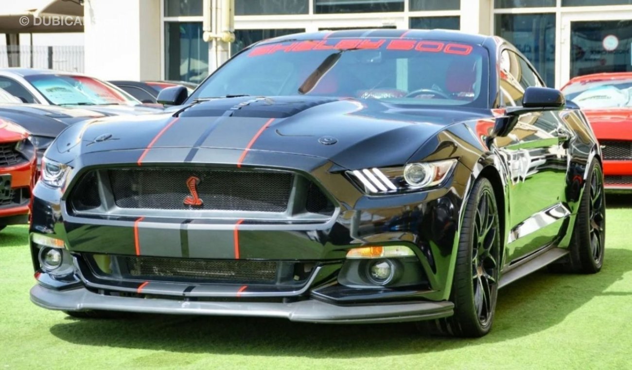 فورد موستانج SOLD!!!Mustang GT V8 5.0L 2016/ ROUSH Exhaust/ Leather interior/ Very Good Condition