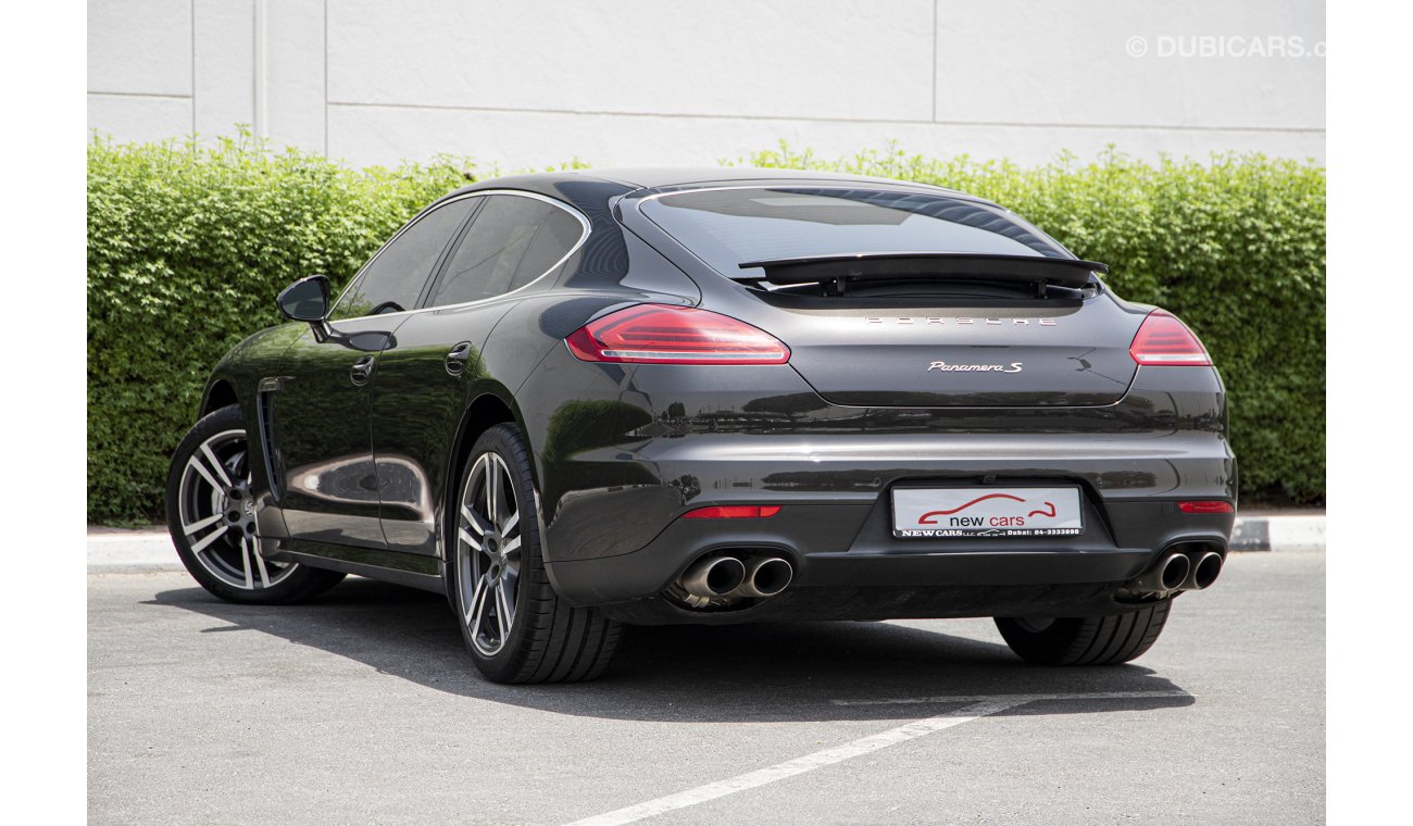 Porsche Panamera S 3.6L - GCC - 3655 AED/MONTHLY - UNDER PORSCHE WARRANTY