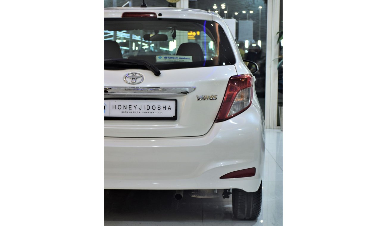 Toyota Yaris EXCELLENT DEAL for our Toyota Yaris 2012 Model!! in White Color! GCC Specs