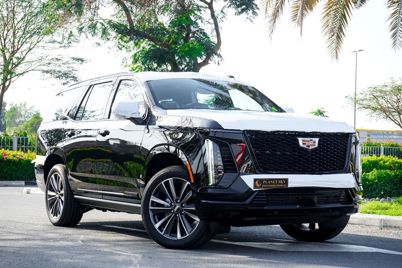 Cadillac Escalade Sport 6.2L 4WD 2025 CADILLAC | ESCALADE | SPORT LUXURY | BLACK EDITION | 36 SPEAKERS | CAPTAIN SEATS