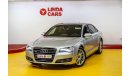 Audi A8 Audi A8L 3.0T 2013 GCC under Warranty with Zero Down-Payment.