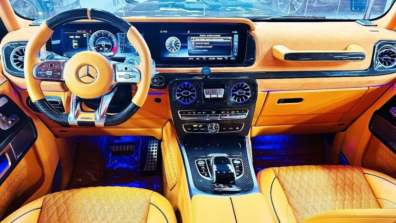 Mercedes-Benz G 63 AMG BRABUS 900 ROCKET KIT | NARDO GREY | BRABUS ORANGE INTERIOR | MINT CONDITION