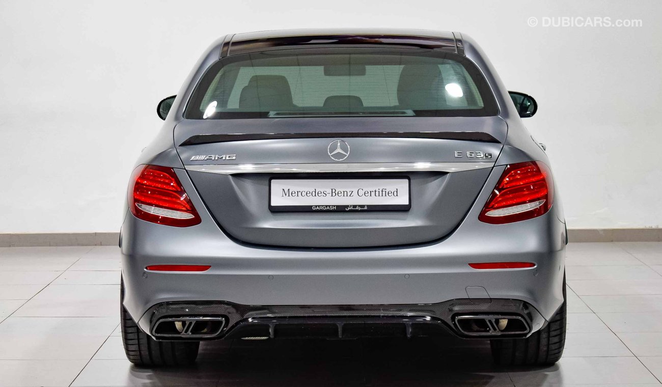 مرسيدس بنز E 63 AMG S V8 Biturbo 4MATIC+