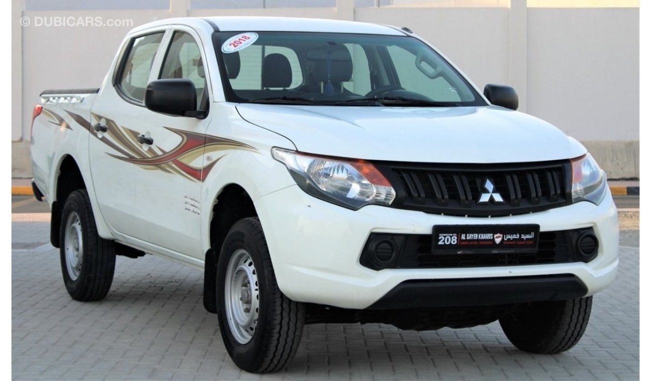 Mitsubishi L200 Mitsubishi L200 2018 GCC Forwell, in excellent condition, without accidents, very clean from inside