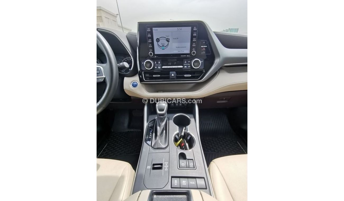 تويوتا هايلاندر Toyota Highlander XLE ( Hybrid  ) - 2021 - Dark Brown