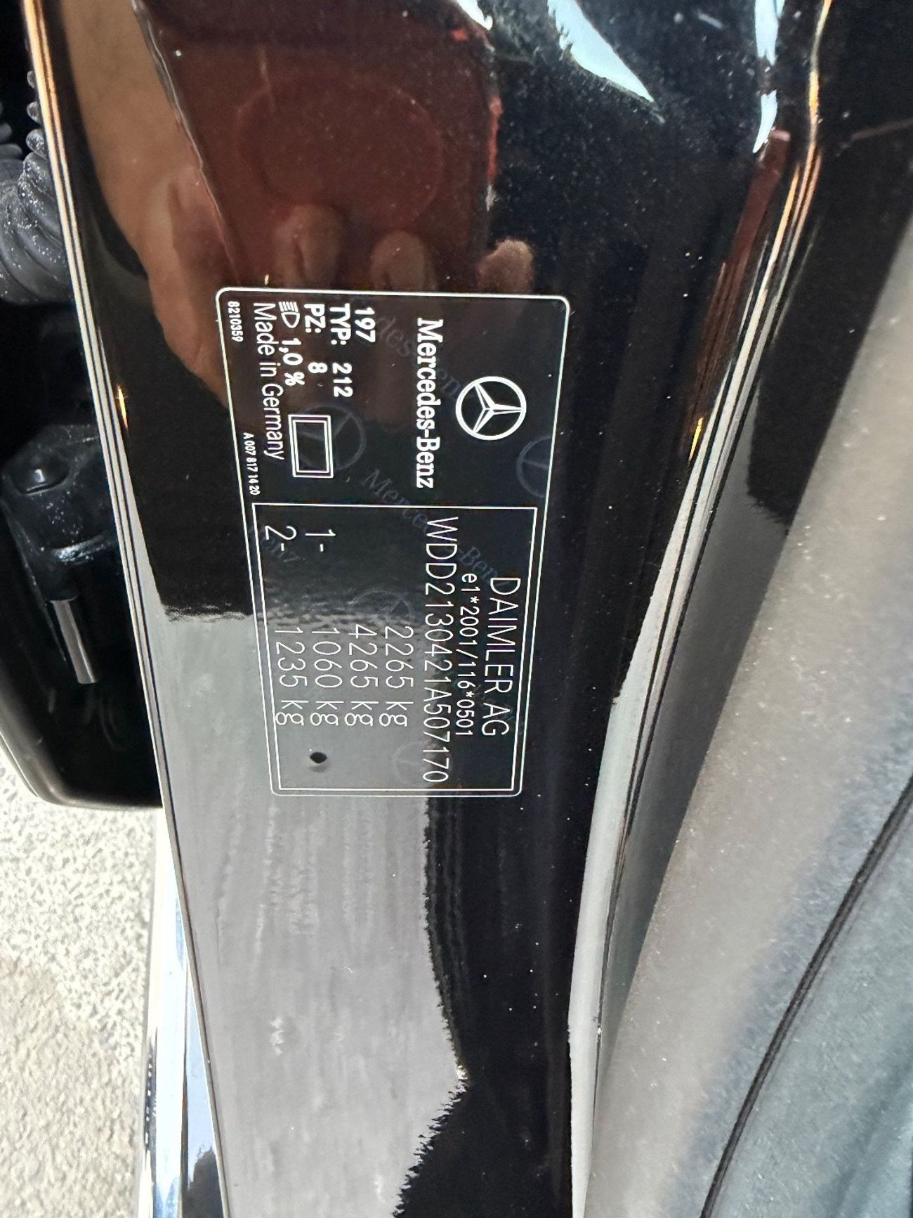 Mercedes-Benz E200 Warranty