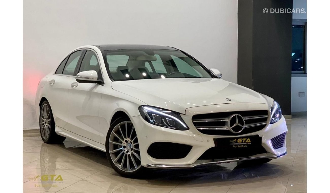 مرسيدس بنز C200 2015 Mercedes C200, Warranty, AMG Exterior, Service History, Low KMs, GCC