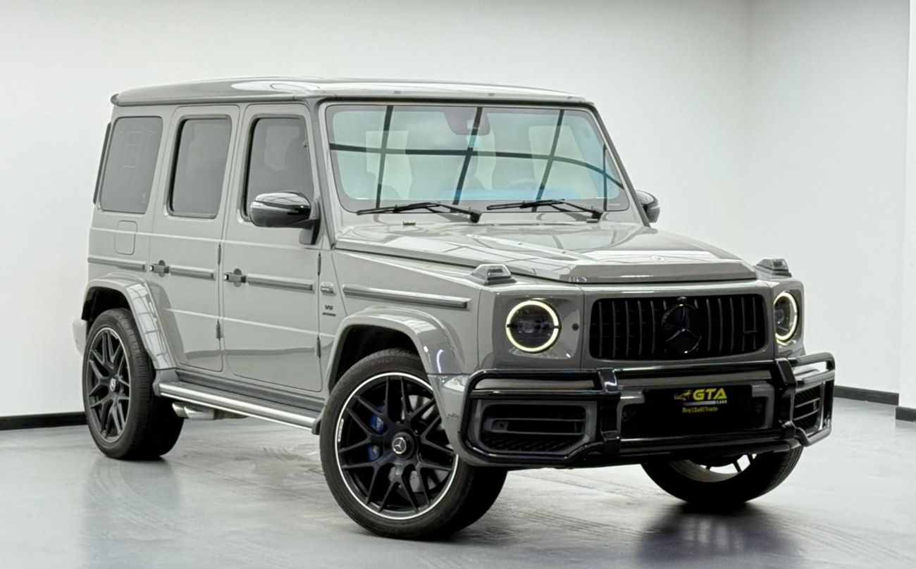 مرسيدس بنز G 63 AMG 4MATIC SUV 2022 Mercedes Benz G63 AMG Double Night Package, Warranty, Full Service History, Low Km, 