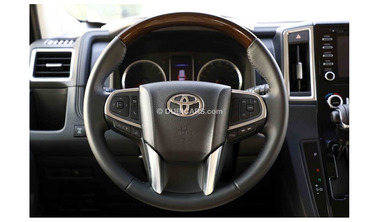 Toyota Granvia 2023 Toyota Granvia 3.5L V6 6 Seats LH HIGH P AT - White inside black & beige