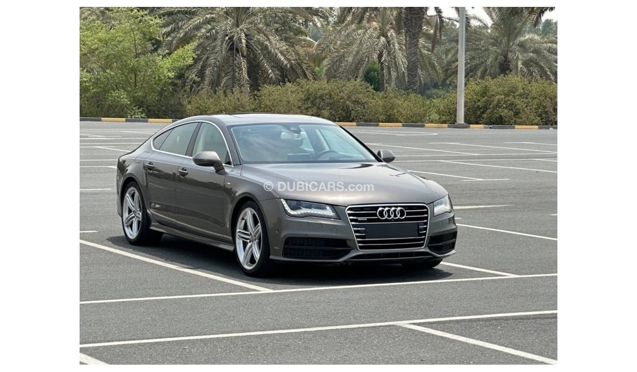 Audi A7 S-Line MODEL 2013 GCC CAR PERFECT CONDITION INSIDE AND OUTSIDE FULL OPTION PANORAMIC ROOF LEATHER SE