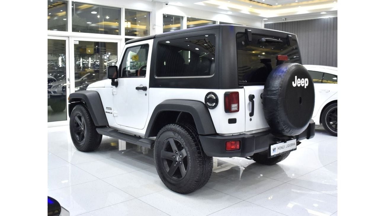 Jeep Wrangler EXCELLENT DEAL for our Jeep Wrangler Sport ( 2014 Model ) in White Color GCC Specs