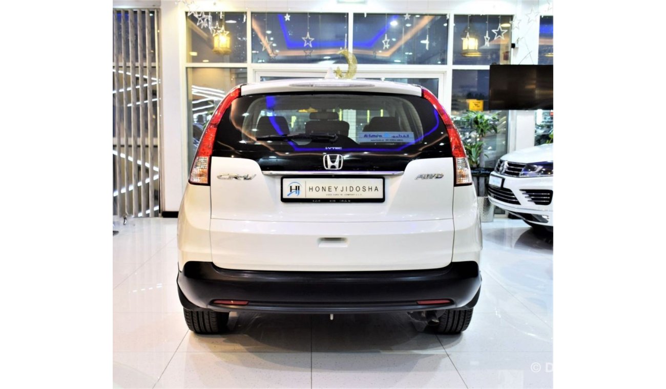 Honda CR-V ONLY 89,000 KM! Honda CRV AWD 2014 Model!! in White Color! GCC Specs