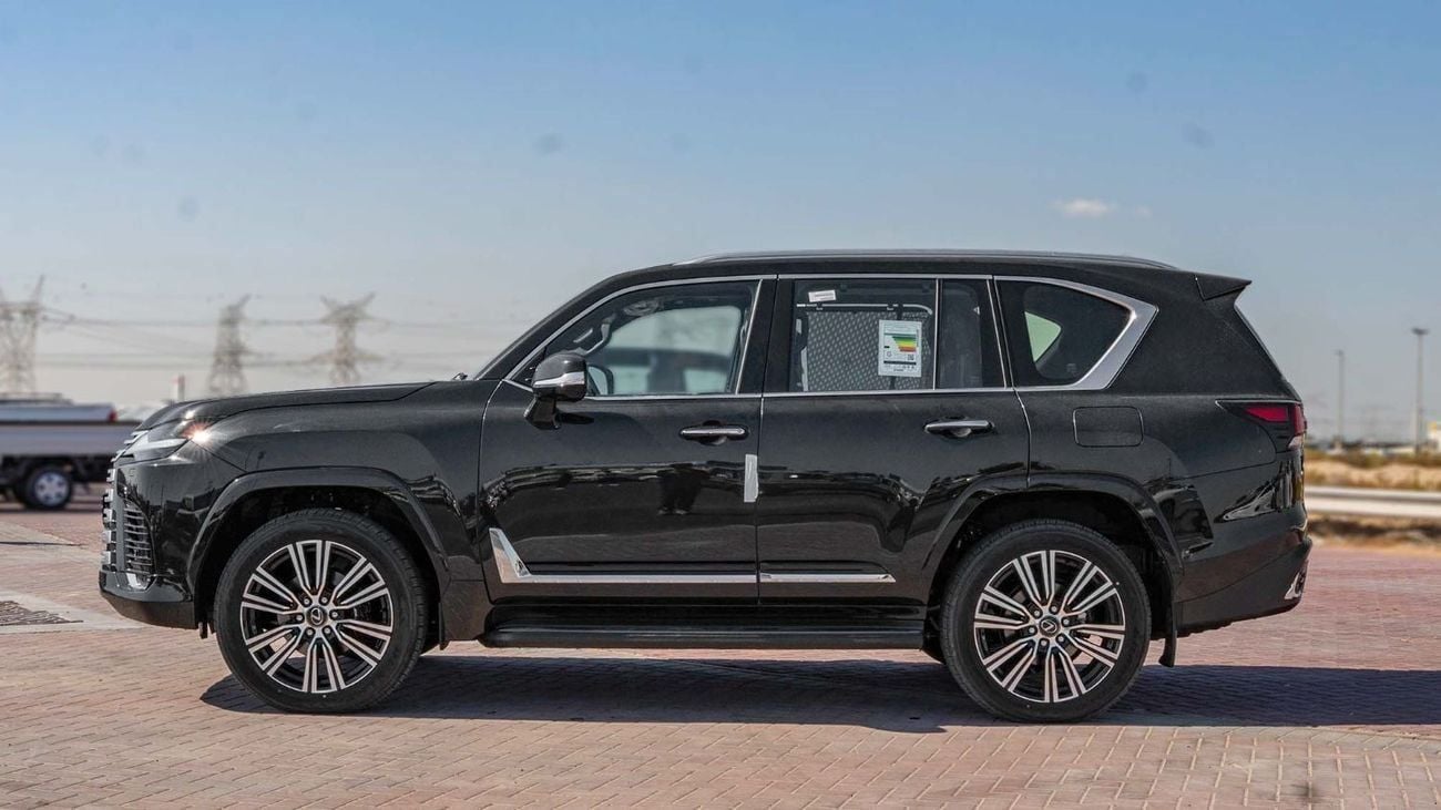 لكزس LX 600 SIGNATURE 2026 Lexus LX600 Signature 3.5L AT Petrol (Black-Red)