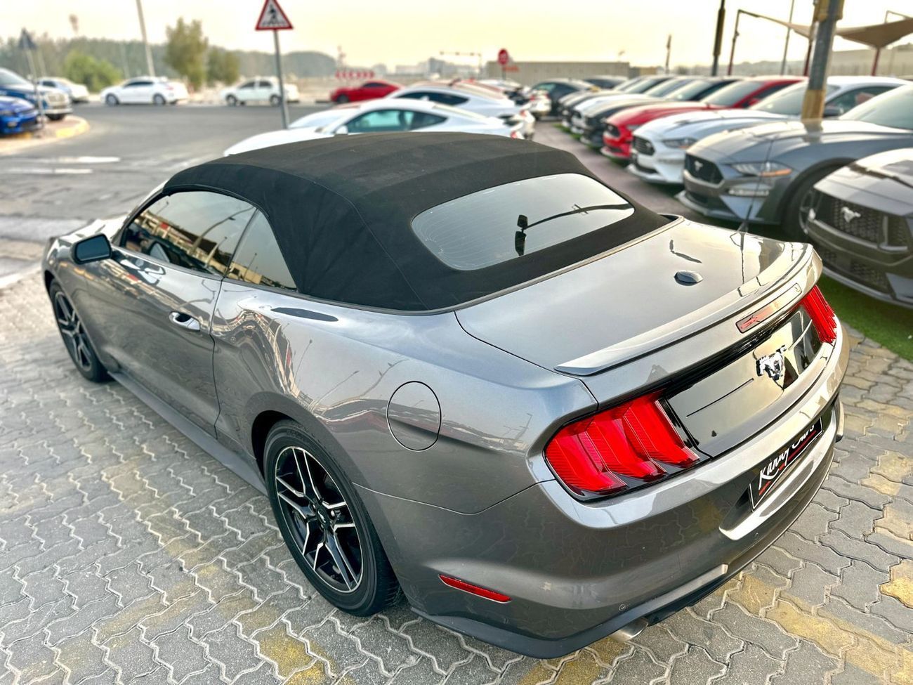 فورد موستانج Ecoboost Convertible | Monthly 1100/- | 0% DP | Blindspot | Fog Lights | # 05686