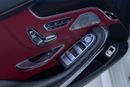 مرسيدس بنز S 560 كوبيه  2018 Mercedes Benz S560 Convertible V8, Service History, Fully Loaded, Excellent Condition, GCC Spec