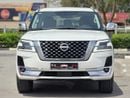 Nissan Patrol LE Platinum 5.6L 2024 GCC LOW MILEAGE WITH AGENCY WARRANTY UNLIMITED KM IN MINT CONDITION