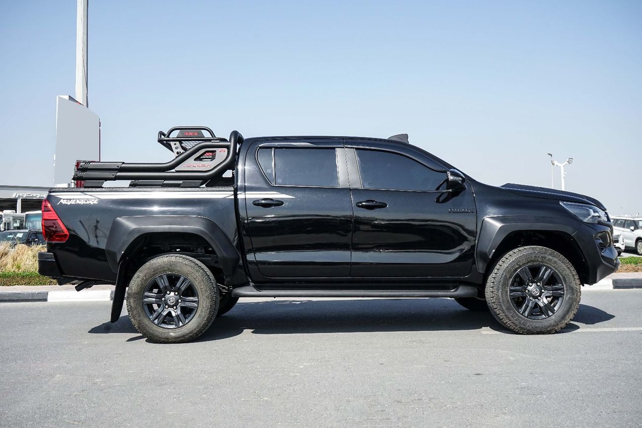 تويوتا هيلوكس The Toyota Hilux is a famously tough and versatile pickup truck, known for its rugged reliability an
