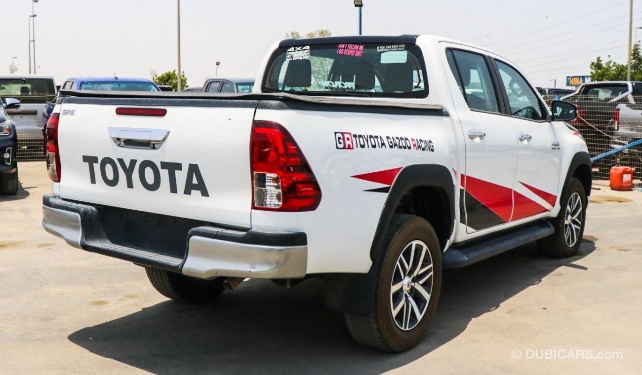 Toyota Hilux Right hand drive diesel manual sports design SR5 2.8 D4D