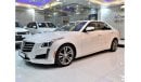 Cadillac CTS EXCELLENT DEAL for our Cadillac CTS 3.6 ( 2016 Model! ) in White Color! GCC Specs