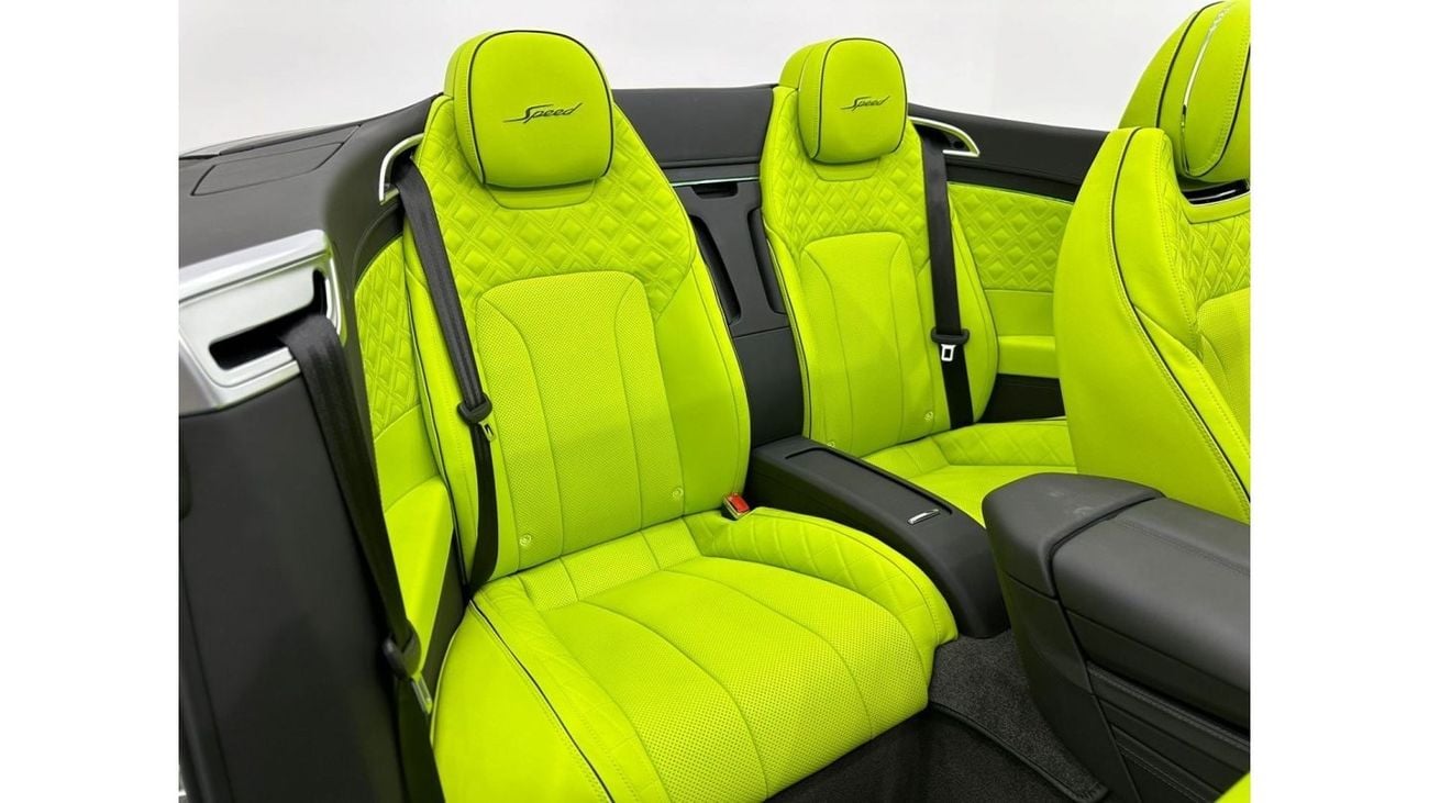 بنتلي كونتيننتال جي تي سي 2023 Bentley Continental GTC Speed, Warranty, Full Service History, Full Options, Euro Specs