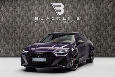 Audi RS7 STANDARD BUY NOW, PAY 2027 | THE BLACKLINE STANDARD | 2027 Audi Warranty + Service Contract, GCC
