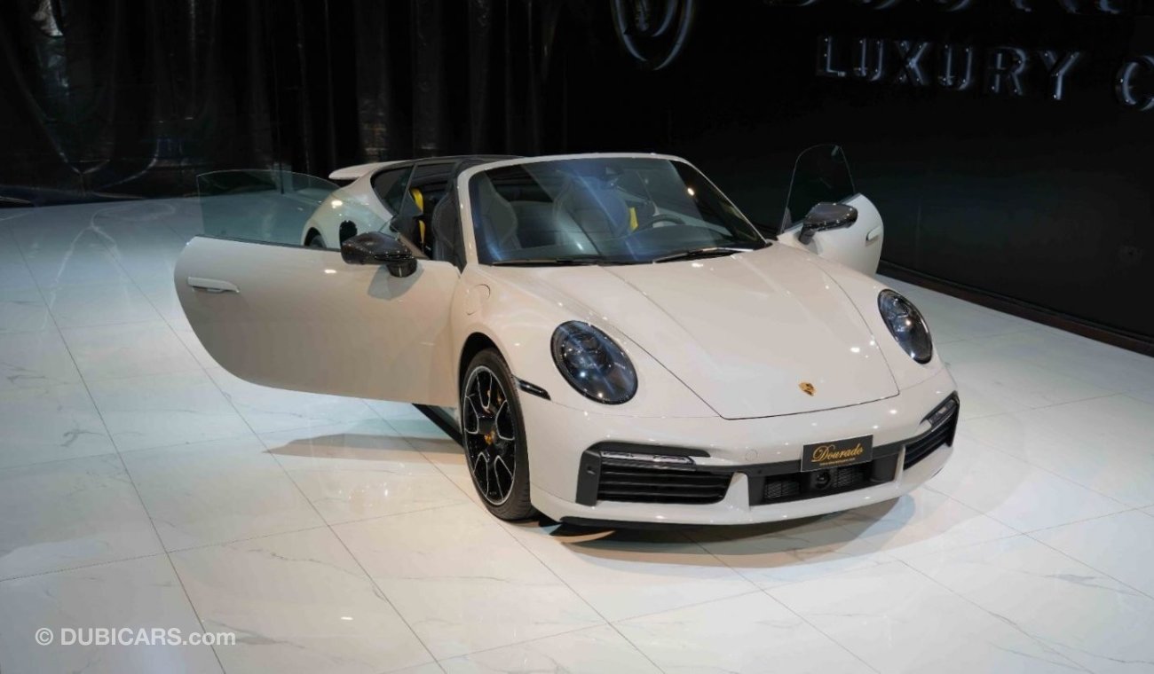 Porsche 911 Turbo S Cabriolet | Brand New | 2024 | Crayon | Interior Black