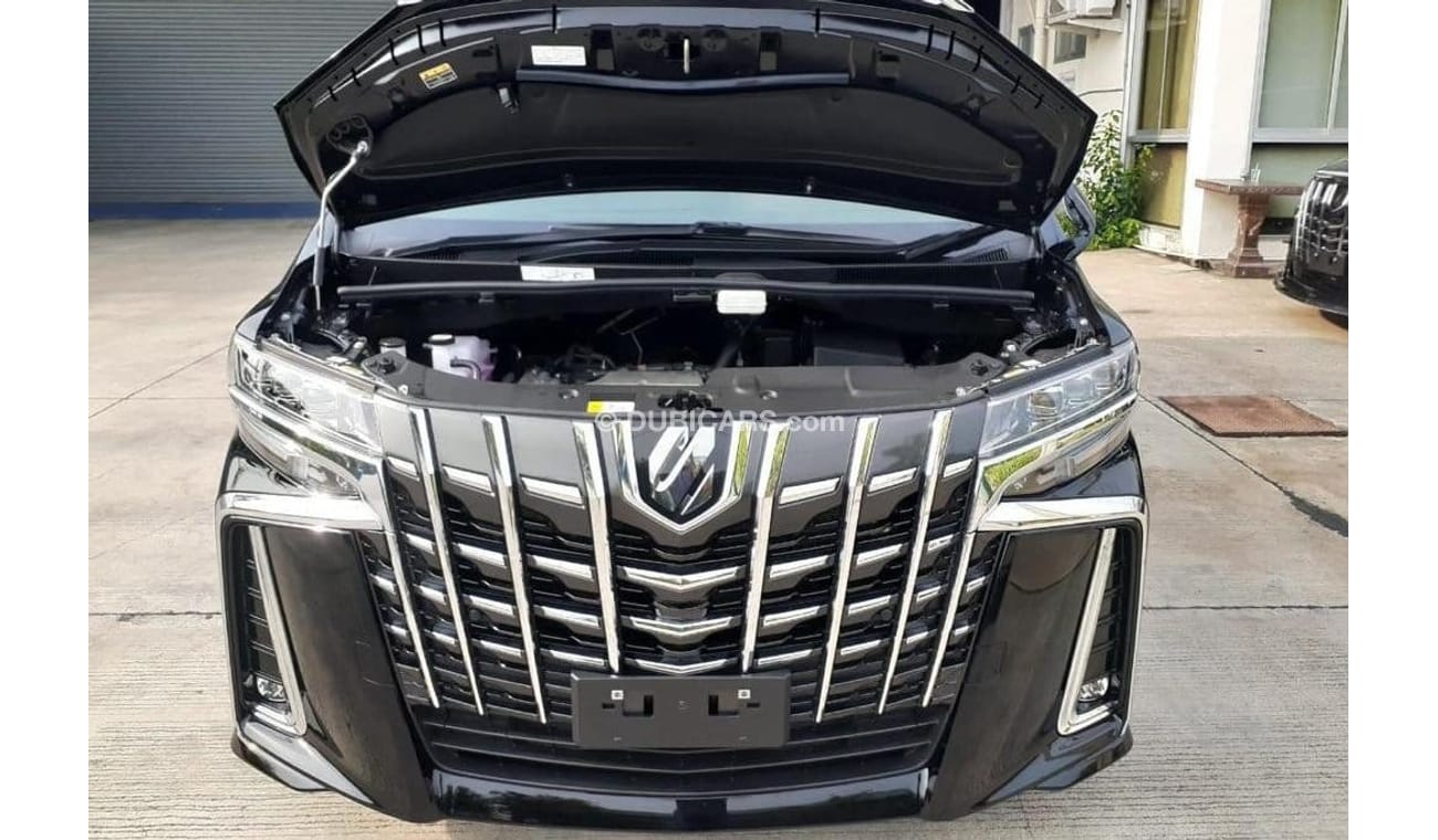 Toyota Alphard RHD - 2.5L - BLK_BLK - MY2023 (FOR EXPORT ONLY)