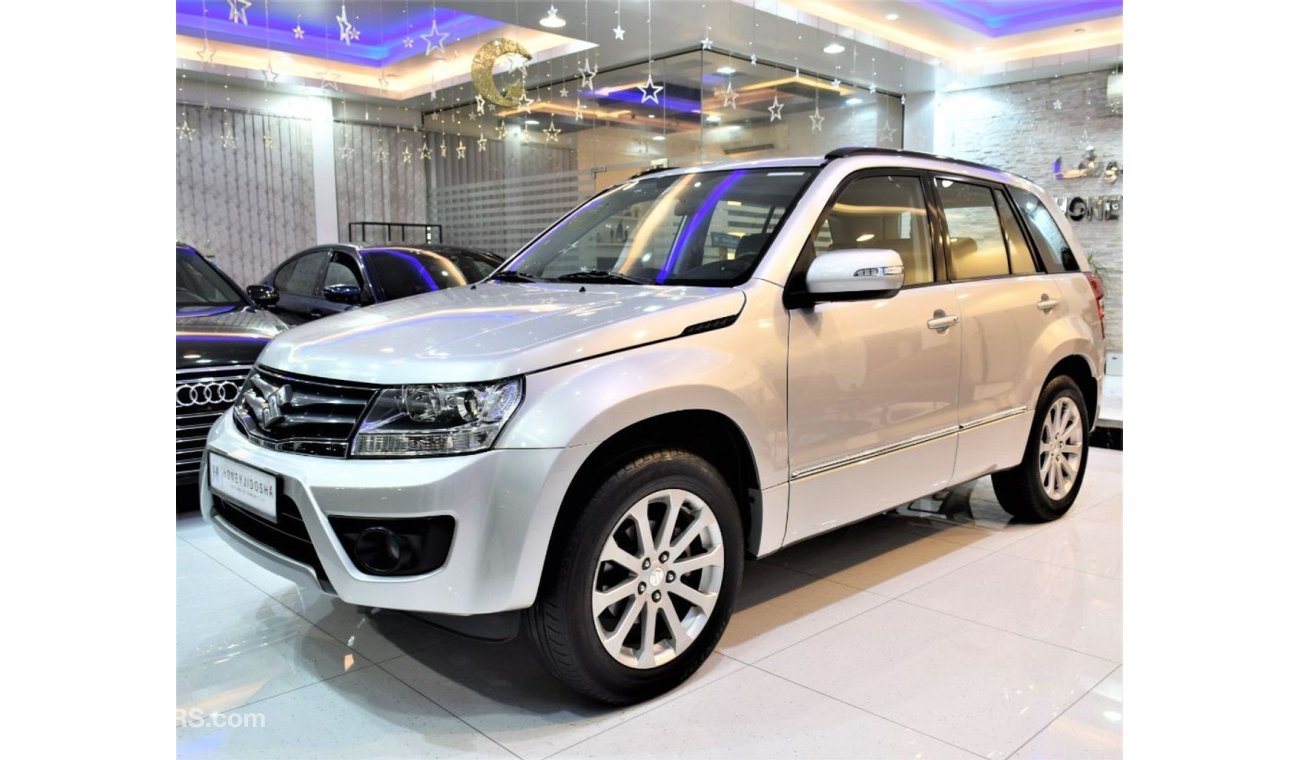 سوزوكي جراند فيتارا ORIGINAL PAINT ( صبغ وكاله ) Suzuki Grand Vitara 2015 Model!! in Silver Color! GCC Specs