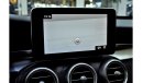 Mercedes-Benz C 200 EXCELLENT DEAL for our Mercedes Benz C200 ( 2017 Model ) in Black Color GCC Specs