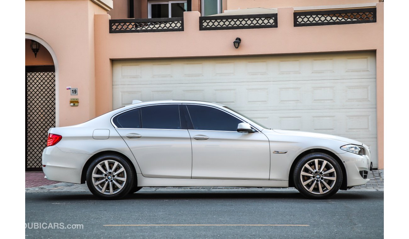 BMW 530i i 2013 GCC under Warranty with Zero Down-Payment.