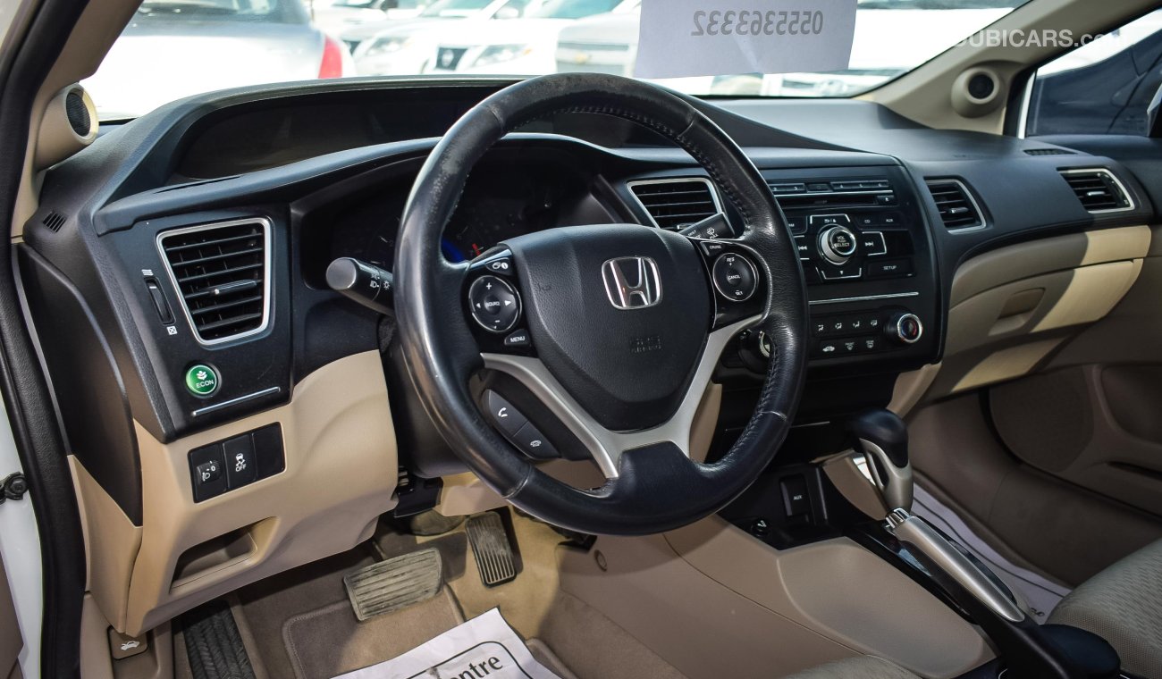 Honda Civic 1.8 ivtec تسهيل بالتمويلات البنكيه