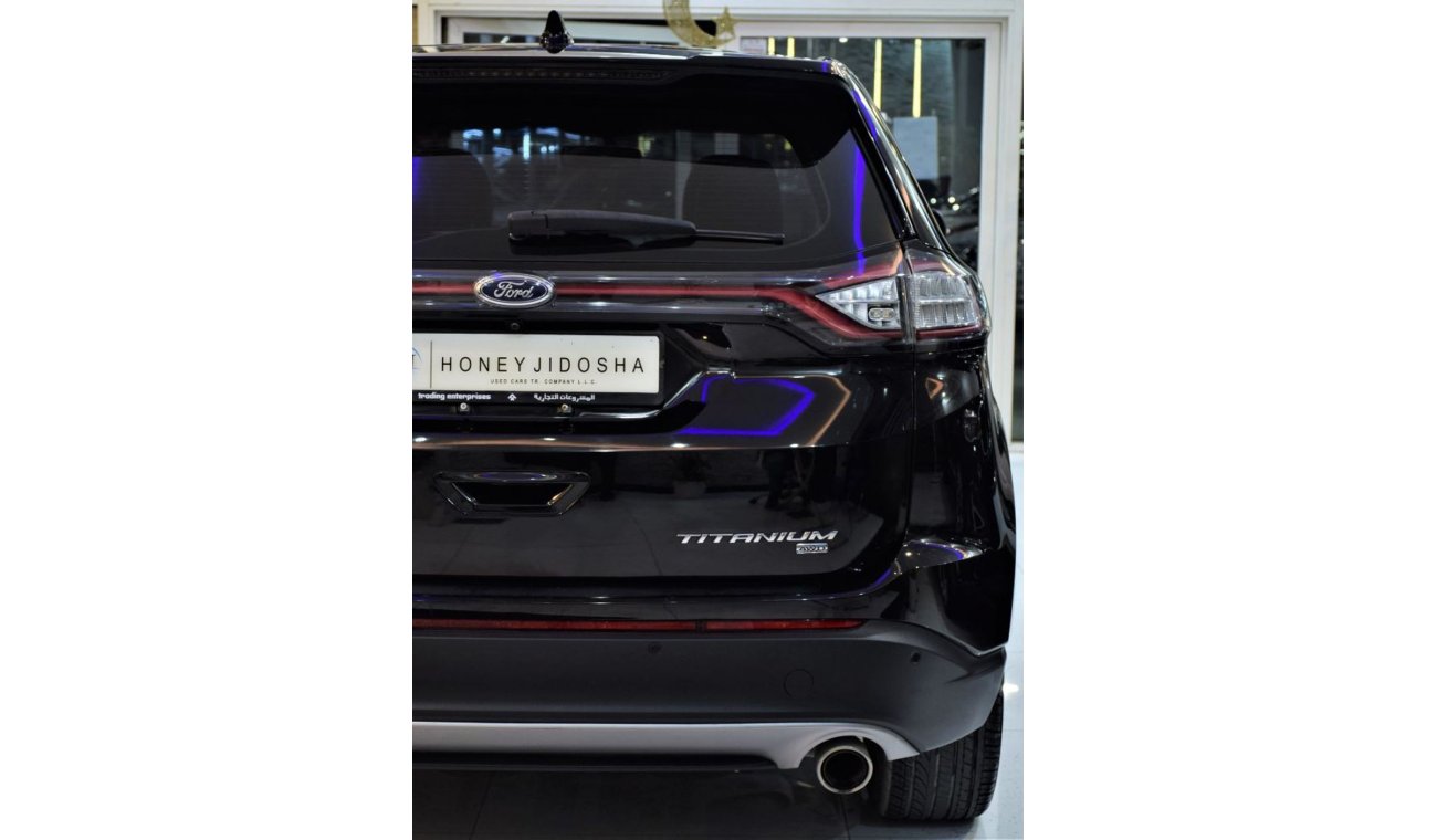 Ford Edge AMAZING Ford Edge TITANUIM AWD 2016 Model!! in Black Color! GCC Specs