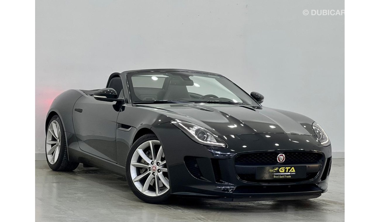 جاغوار F-Type Std 2017 Jaguar F-Type Convertible, Jaguar Service History, Warranty, Low Mileage, GCC