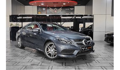 مرسيدس بنز E200 كوبيه AED 2,100 P.M | 2015 MERCEDES-BENZ E 200 COUPE AMG KIT 1.8L | GCC || FULL PANORAMIC VIEW