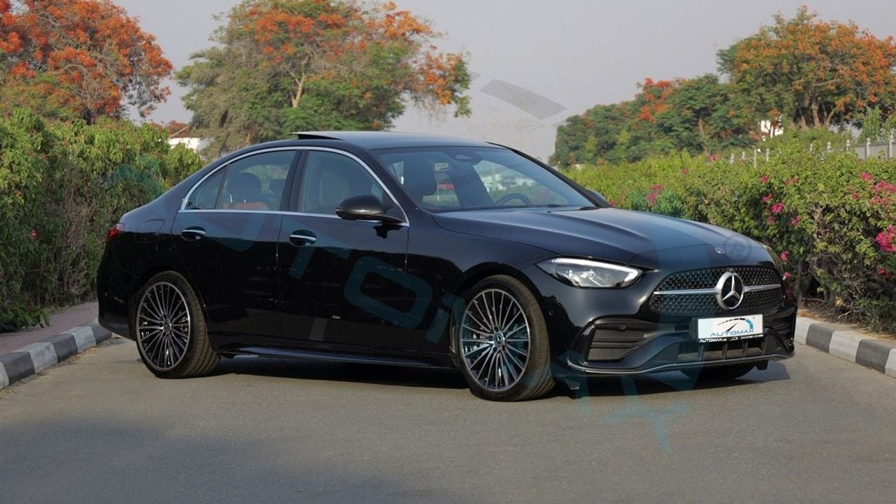 Mercedes Benz C200 AMG Premium EQ Boost 1.5T RWD GCC 2026 With 2 Years Warranty Unlimited Mileage @Official Dealer