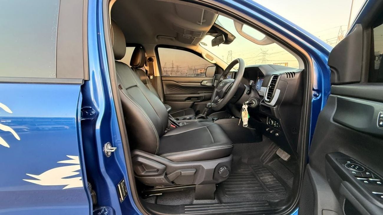 Ford Ranger 2023 | 2.0L DIESEL | AT | RHD | FACELIFTED TO RAPTOR 2025 MODEL | HEAVY 4X4 SPORTS BAR WITH BASKET |