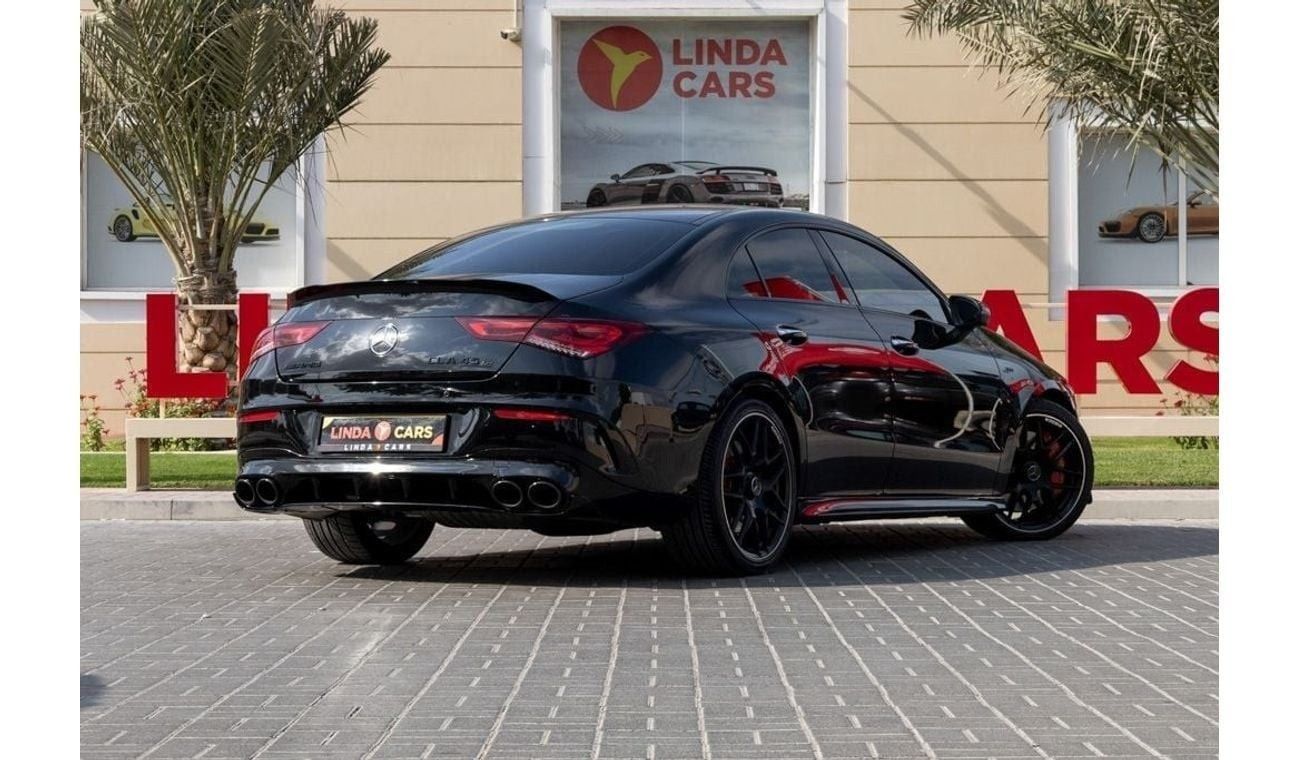 Mercedes-Benz CLA 45 AMG Mercedes-Benz CLA45 AMG S 2021 GCC under Agency Warranty and Service Contract with Flexible Down-Pay