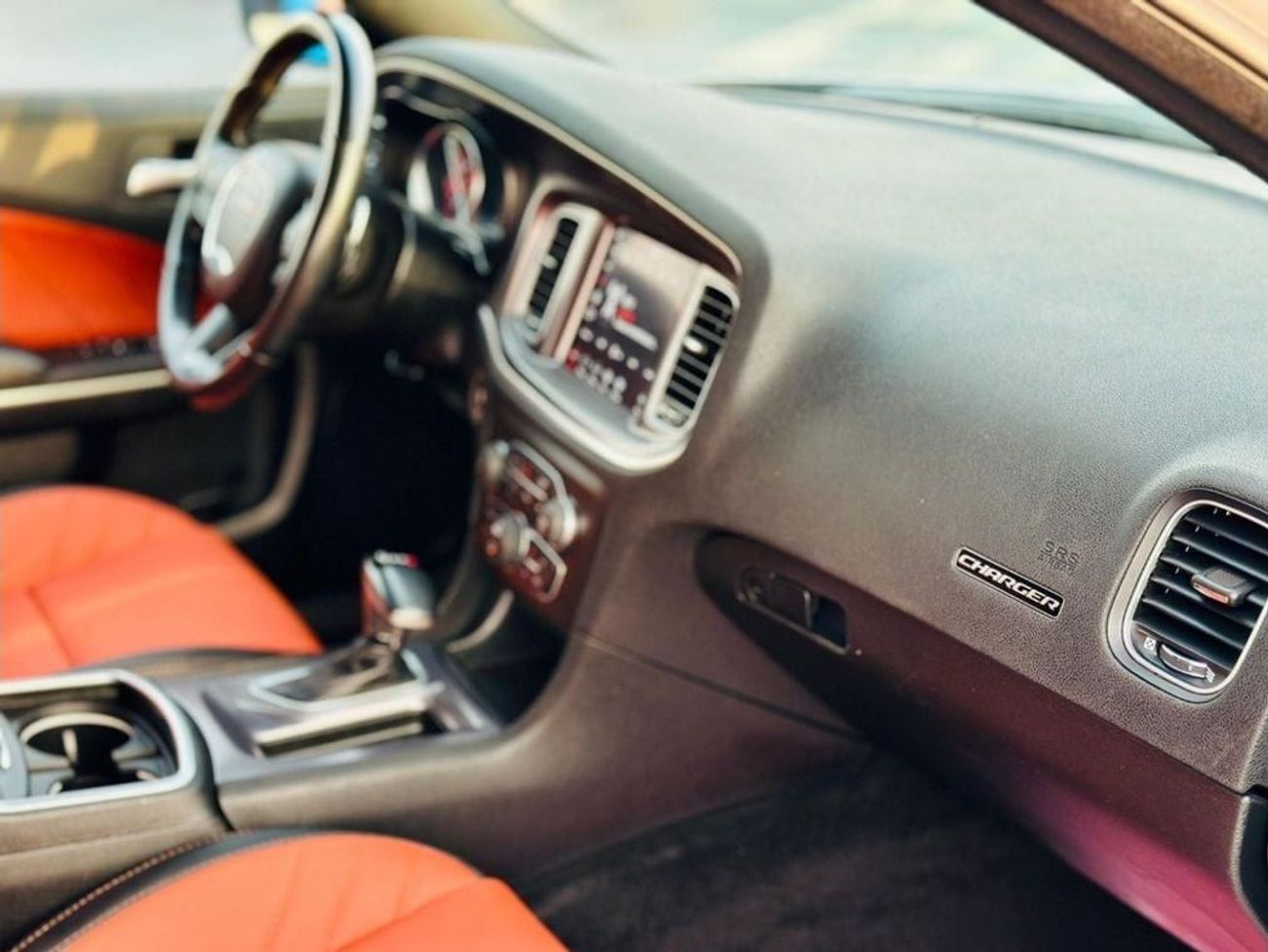 Dodge Charger 5.7L R/T | Monthly AED 1300/- | 0% DP | Super Track Pak | Fog Lights | Cruise Control | # 42391