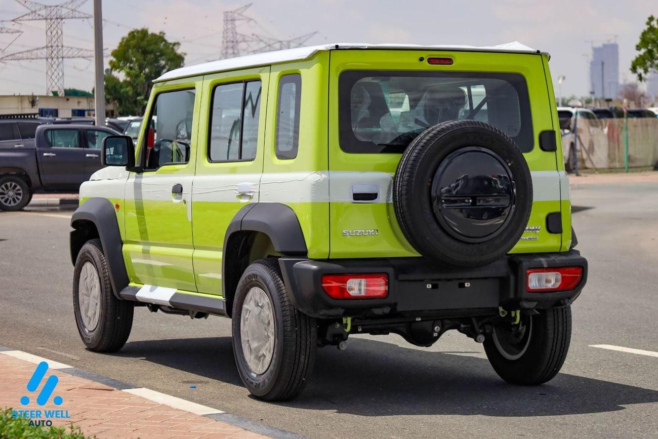 Suzuki Jimny GCC Specs | 5-Door 1.5L Manual | Best Market Price | Rear Camera | Export Ready