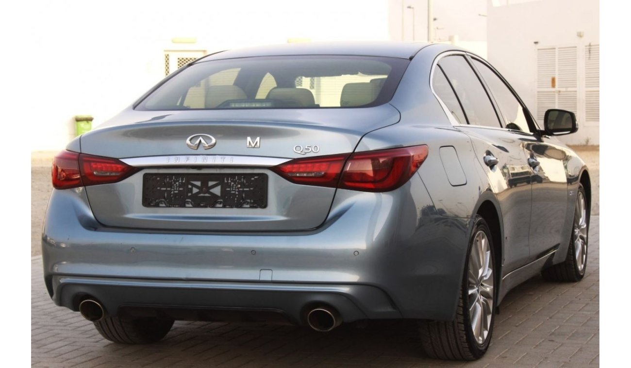 Infiniti Q50 Turbo Infiniti Q50 GCC, in excellent condition, without accidents