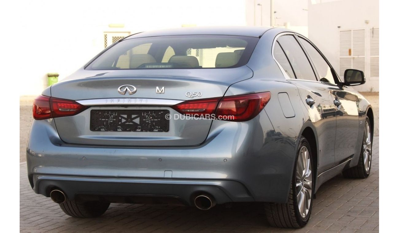 Infiniti Q50 Turbo Infiniti Q50 GCC, in excellent condition, without accidents
